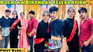 My First Vlog On YouTube ❤️ || Birthday Celebration 🎉 || Ruchi Mohit Vlogs