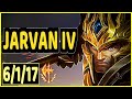 JARVAN IV VS DIANA - 6/1/17 KDA JUNGLE GAMEPLAY