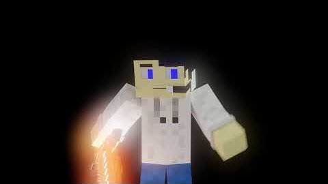 Minecraft Sword Particle Test in Blender