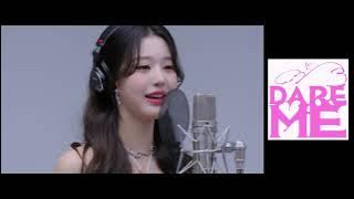 IVE - The First Take   Studio audio compare / DARE ME