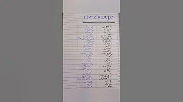 Mushkil Alfaaz K Maeny Difficult Word Meanings Urdu World 
