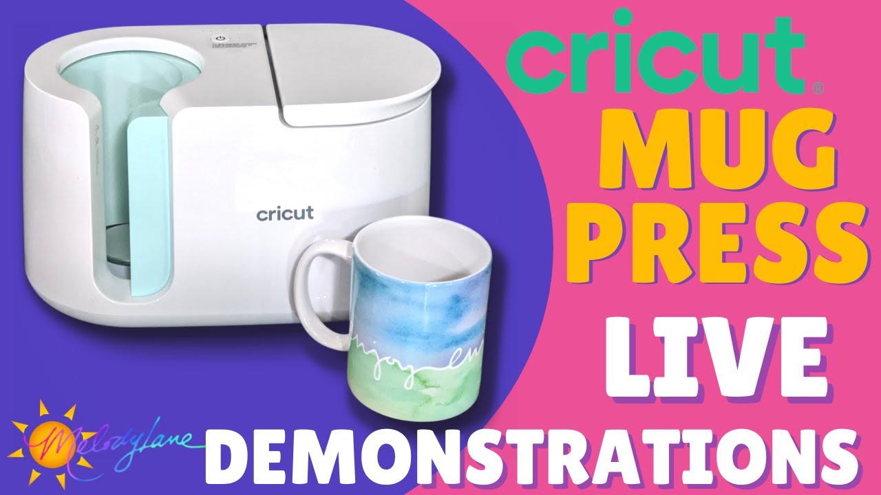 Cricut Mug Press, Live Demonstrations