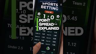 Point Spread in Football Explained 🏈 | Betting Basics in 20 Seconds