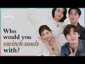 Lee jaewook jung somin hwang minhyun and shin seungho answer questions about each other eng