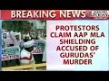 Shielding Accused Youth's Murder: Protesters