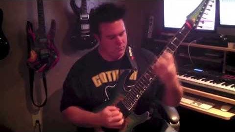 Metal Shred Guitarist Xander Demos - Wolf Fest Promo