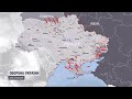 Оперативна карта боїв за Україну на цей момент