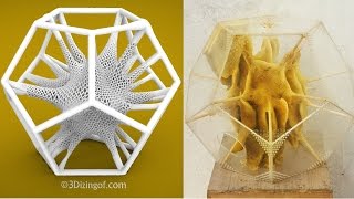 Dizingof Designs - 3D Printing Mimicking Nature - Beehive - Math Art By Dizingof - Free Download