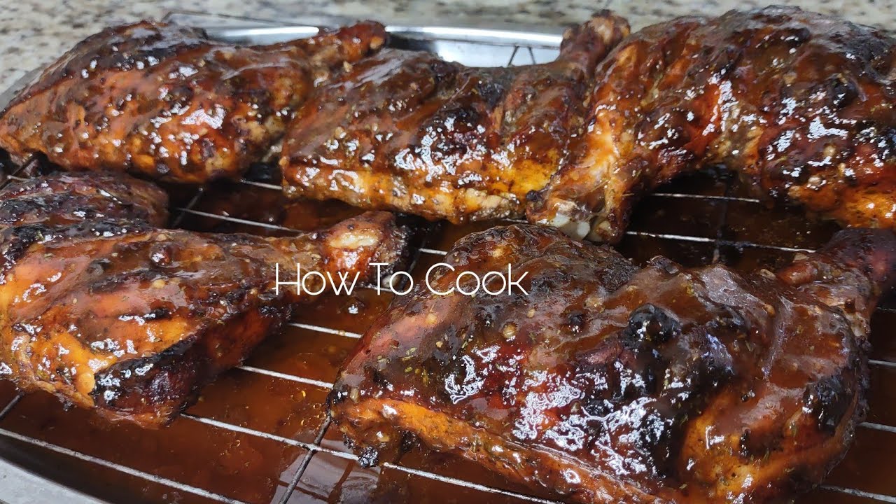 How To Make The Best Oven Baked BBQ Jamaican jerk Chicken Fast Easy And Simple💕 Easy For