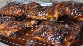 How To Make The Best Oven Baked BBQ Jamaican jerk Chicken Fast Easy And Simple Easy For Beginners