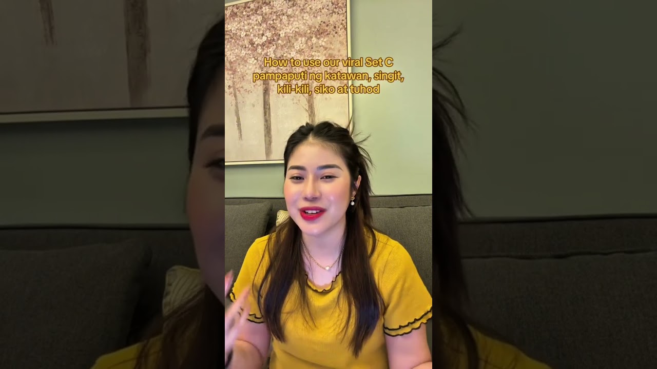 How to use our viral Skin Whitening SET C 