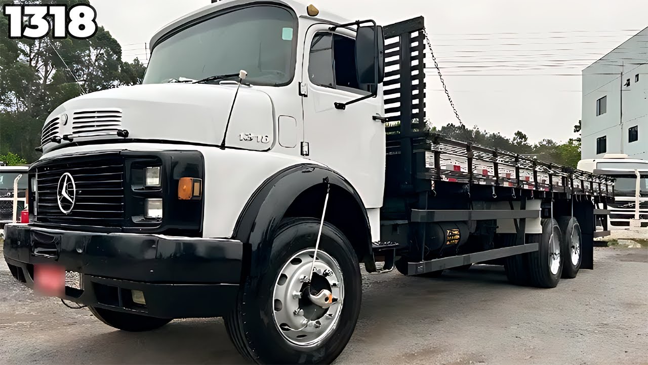 MERCEDES BENZ 1318 VENDA truck caminhaoavenda YouTube mercedes-benz-1318-venda-truck-caminhaoavenda-youtube