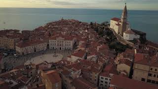 Slovenian coast explored by drone 4k - DJI Mavic 2 Zoom