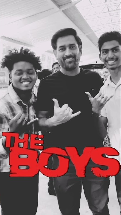 the boys ft Ms dhoni #msd #dhoni #ms #funny