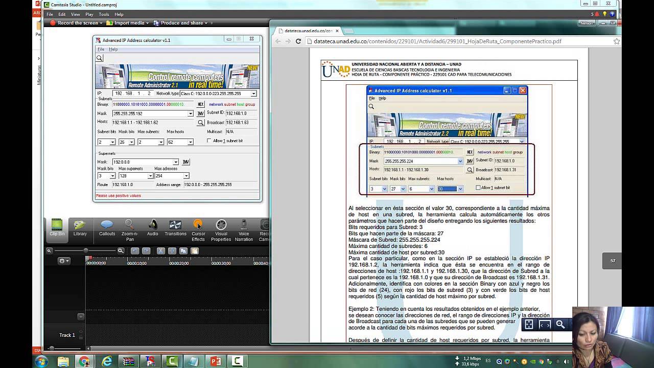 Pr Ctica No 5 Advanced Ip Address Calculator Youtube