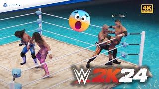 WWE 2K24 - 30 Man Water Royal Rumble Match | PS5