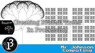 Creating Fractal Trees in Processing