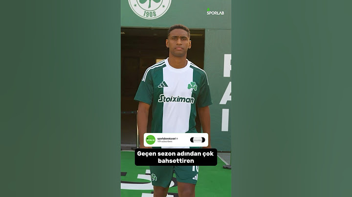 Tete Panathinaikos’ta #spor #futbol #galatasaray