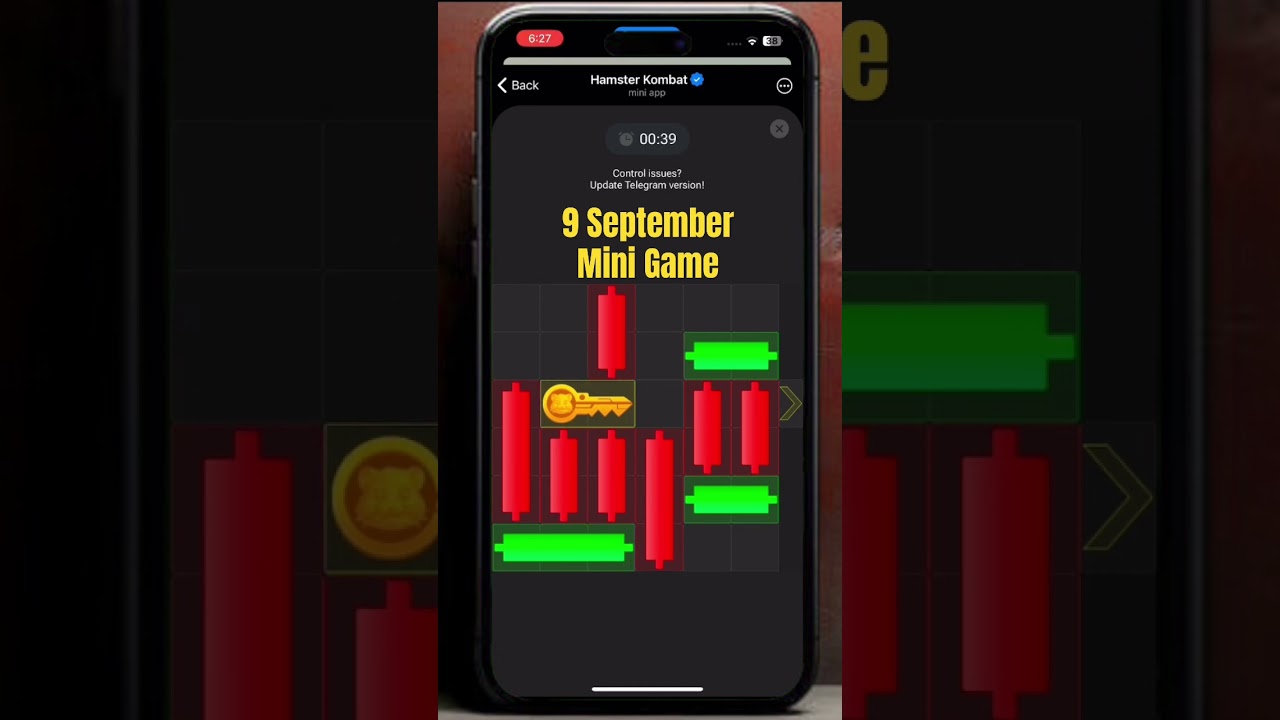9 November Mini Game Hamster Kombat Daily MiniGame Solved 