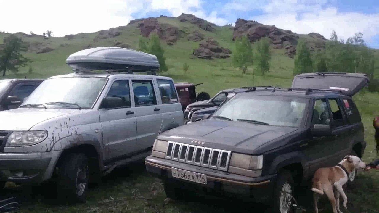 Путешествие на внедорожниках, вдоль хребта 