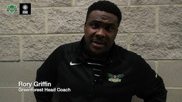 Greenforest Head Coach Rory Griffin Post-game Interview during Playing For A Change Tourney