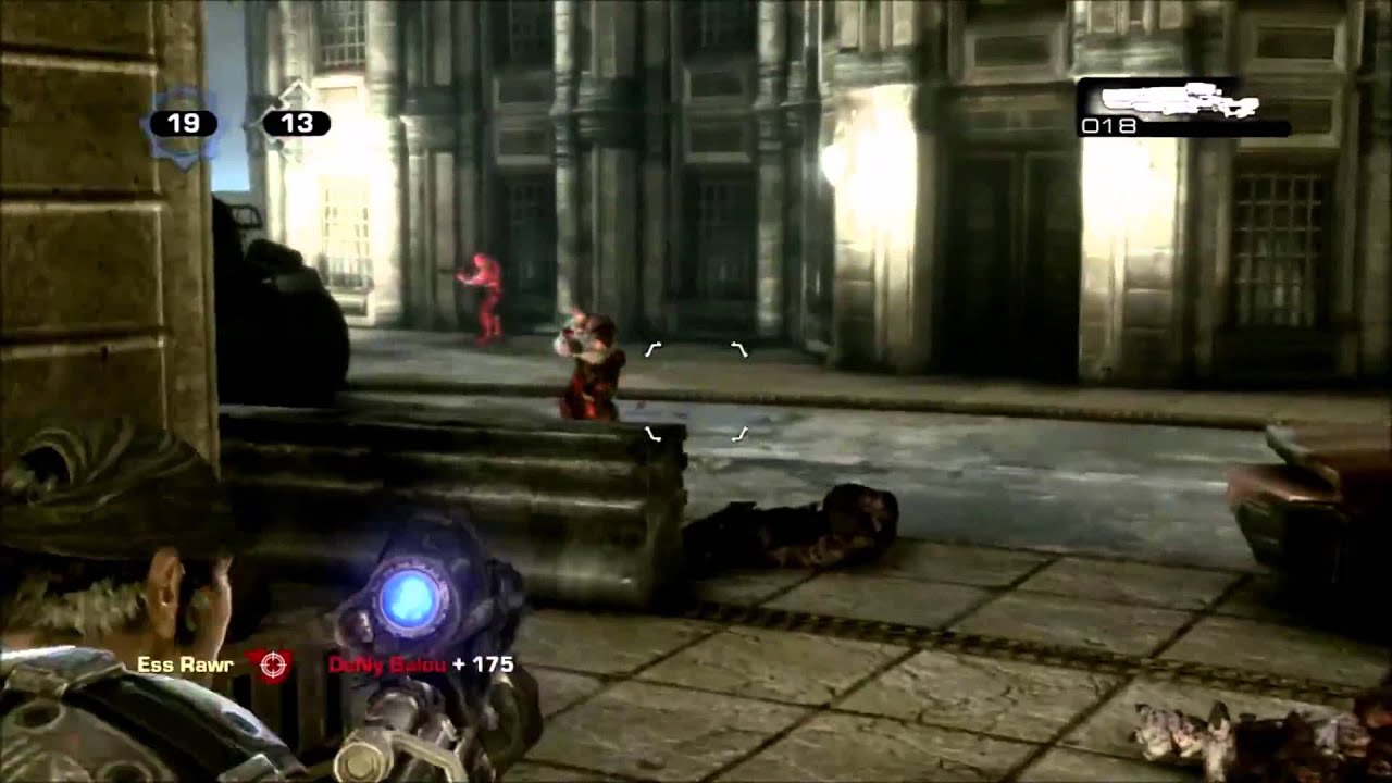 Ess Rawr "Gow Clips" w/ Ess SaNeZ, DeNy Brutality, Extinct Ryu & Klown (Gears of War Gameplay)