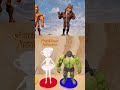 Help TungTungSahur Colouring Brainrot Family ! ##3d #3danimation #scaryteacher3d #brainrot #roblox