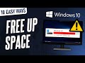 10 EASY Ways to Free Up Space on Windows 10 (2020)