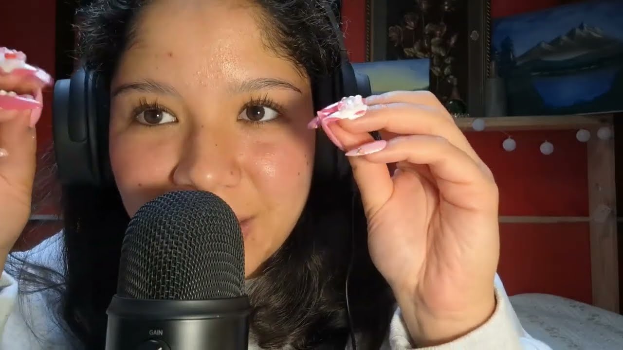 ASMR MOUTH SOUNDS Y TAPPING EN VIDRIO✨❤️