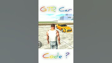 GTR Car Cheat Code : Indian Bike Driving 3d #shorts #cheatcode