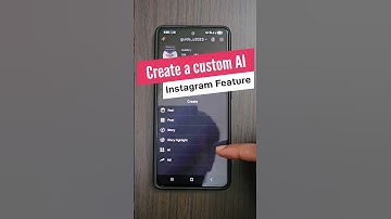 Create a custom AI on Instagram | Latest Update Feature