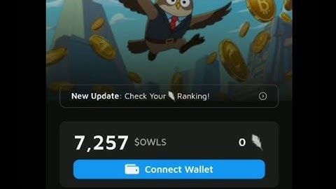 Owls Telegram bot Airdrop project | Owls Telegram Airdrop farming | Owls bot