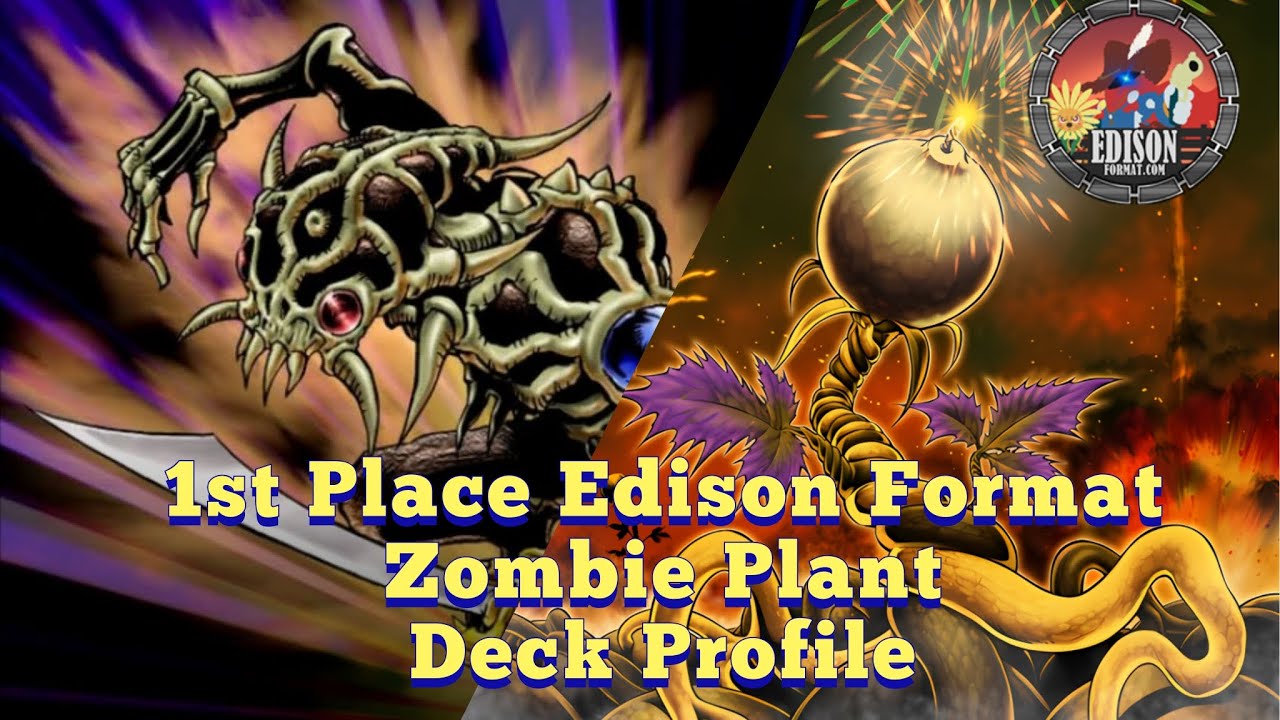1st Place Edison Format Zombie Plant Deck Profile