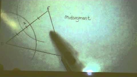 Perpendicular Bisectors, Midsegments, and Medians