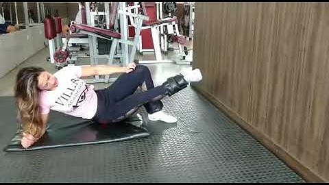 Adutora Caneleira - Decúbito Lateral