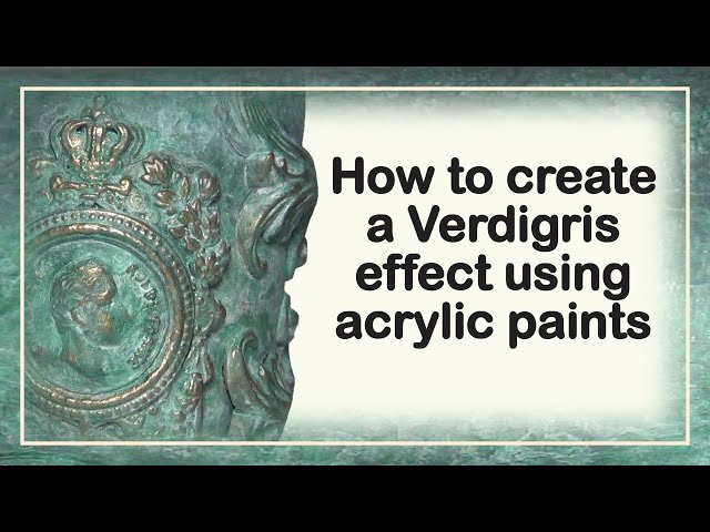 DIY - HOW TO CREATE A COPPER PATINA PAINT EFFECT - STEP BY STEP GUIDE 