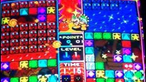 Tetris Attack VS CPU Level 7