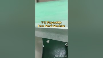 Automatic disposable face mask making machine with ear loop