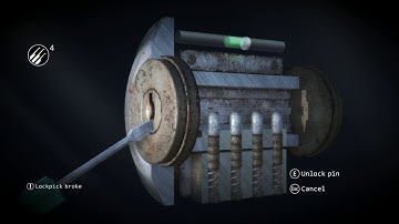 Unity Asset Store Pack - QTE Lock picking template project (Download link below)