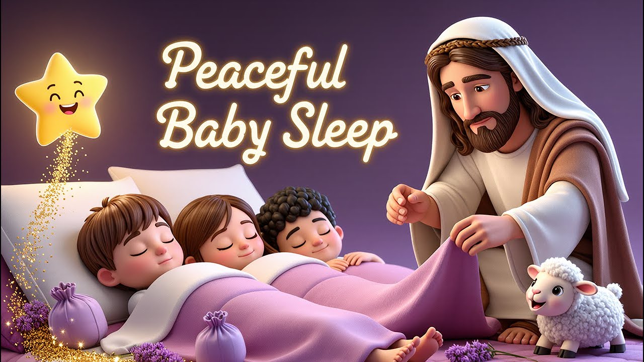 Christian baby lullabies for bedtime with soft bible melodies for calm sleep