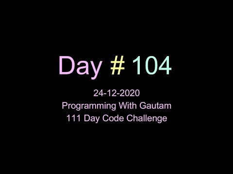 Using HTML code with Flask in python | 111 Day code Challenge | Programming with Gautam