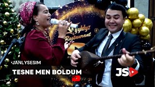 Ogulbossan Rahymowa ft Rustem Onbegiyew - Tesne men boldum | Turkmen aydymlary 2023 | Janly Sesim