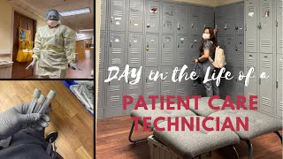 DAY IN THE LIFE OF A MED/SURG-PCT | NIGHTSHIFT | 12 HOUR SHIFT