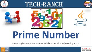How to implement Prime Number in Java | Java Coding Exercise | @TechRanch