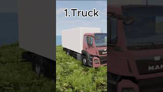 What happens when trucks fall off a cliff? 💥#shorts #beamng #beamngdrive #truckcrash #satisfying