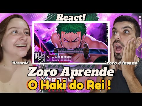 Roronoa Zoro (One Piece) - 3 Sonhos, 3 Espadas | M4rkim | 🔥REACT CASAL NERD