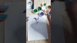 DIY 2022 calendar at home | unicorn craft #mituart  #shorts #newyearcraft #trending #viral #art