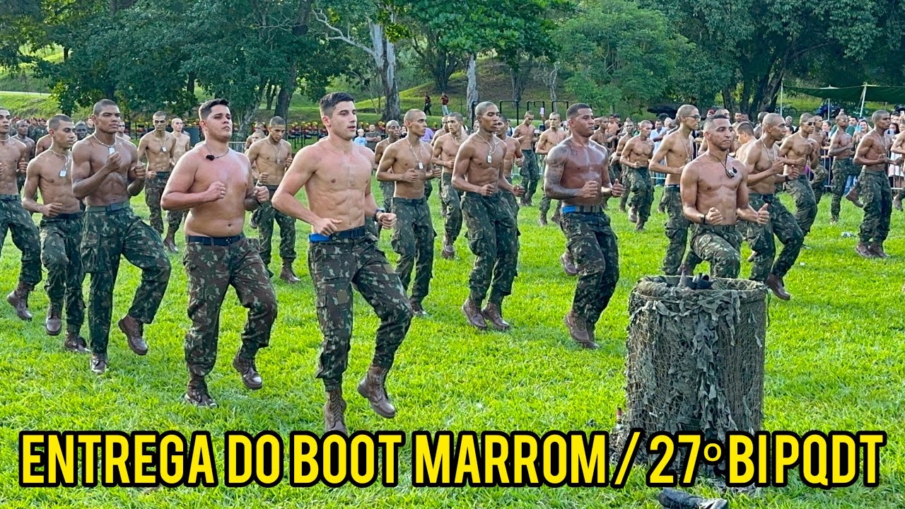 CERIMONIA DE ENTREGA DO BOOT MARROM 2025 DO BATALHÃO DE MIL VITÓRIAS - 27º BI PQDT 🦅
