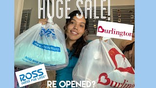 HUGE ROSS/BURLINGTON RE-OPENING SALE!!!