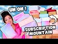 Ridiculous mountain of subscriptions  random roundup unboxing ipsy thera box eyescream  more